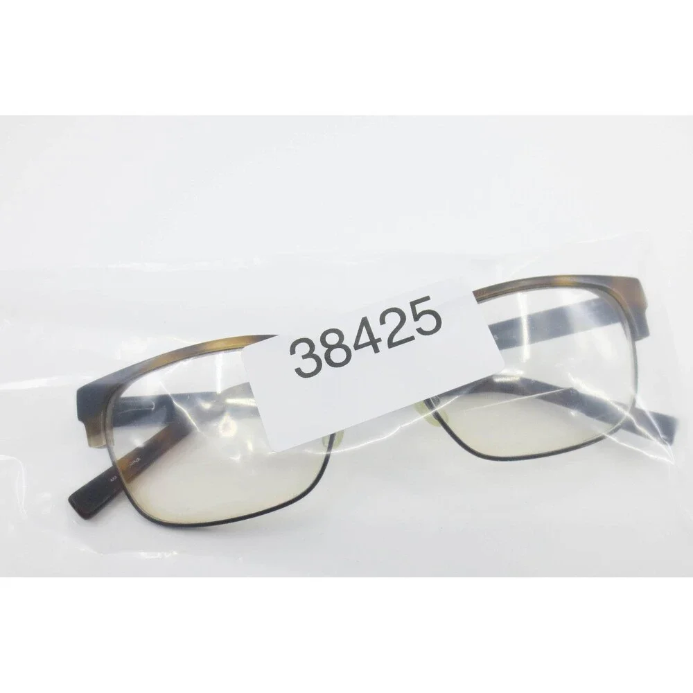 Claiborne CB247 Eyeglass Frames Tortoise Black Rectangular 53-18-145 WR9 Mens